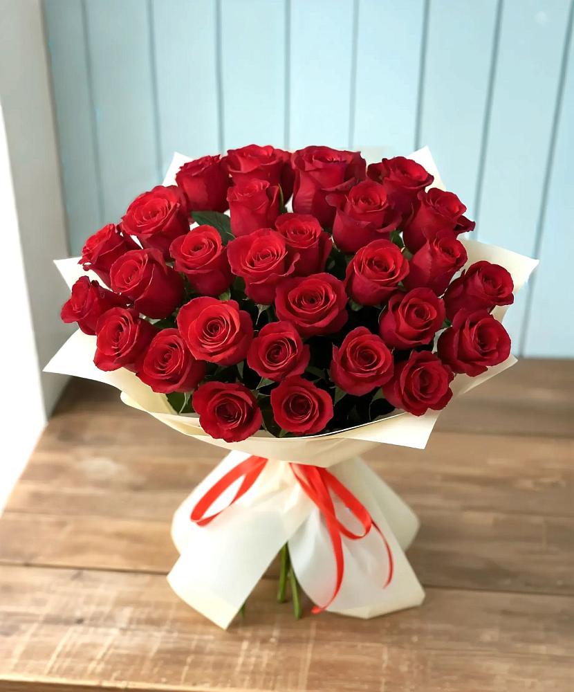 Букет 29 Красных роз в Бегуницы