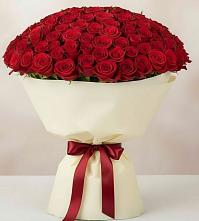 Букет 101 Красная роза Милано #REPLACE_PRED# Бегуницы