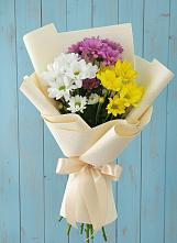 Букет цветов из:  Хризантемы #REPLACE_PRED# Бегуницы