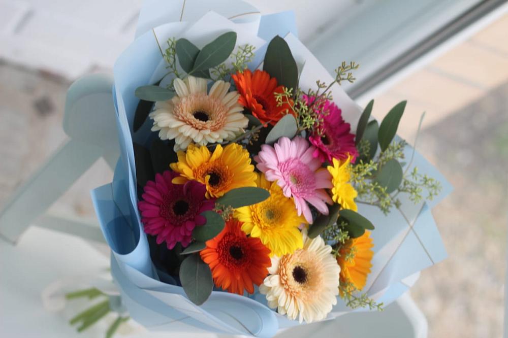 Букет цветов из: Герберы в Бегуницы