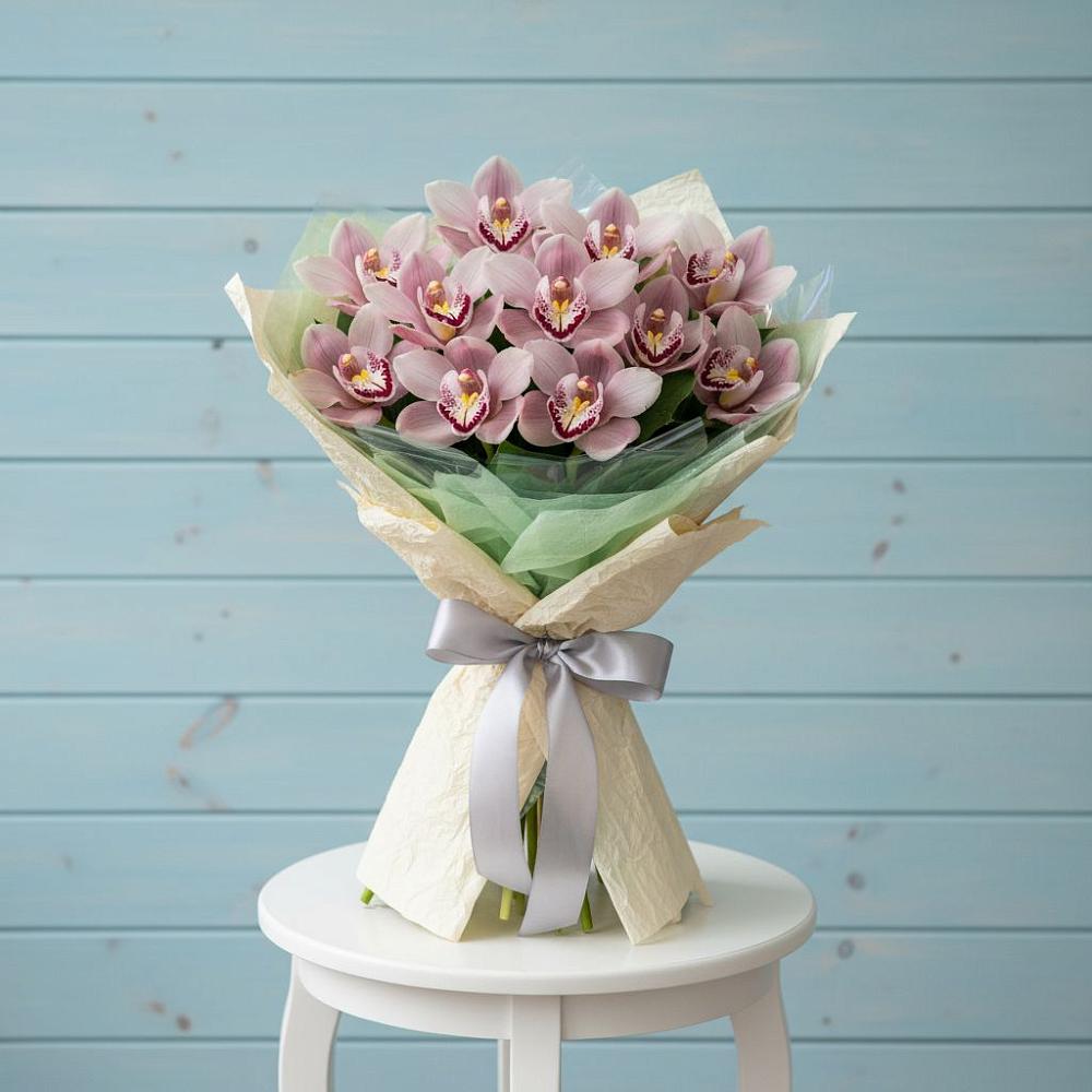 Букет цветов из: Орхидеи и Розы в Бегуницы