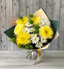 Букет цветов из:  Хризантемы #REPLACE_PRED# Бегуницы