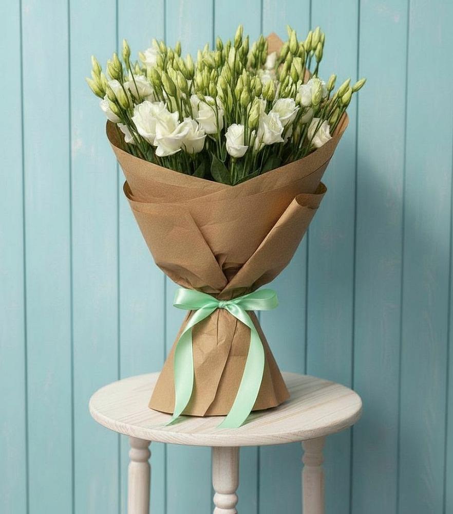 Букет цветов из: Лизиантусы в Бегуницы