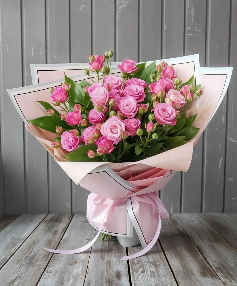 Букет Розовый кустик в Бегуницы