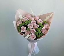 Букет цветов из:  Розы и Хризантемы #REPLACE_PRED# Бегуницы