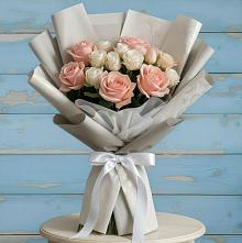 Букет цветов из:  Розы #REPLACE_PRED# Бегуницы