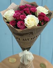 Букет цветов из:  Розы #REPLACE_PRED# Бегуницы