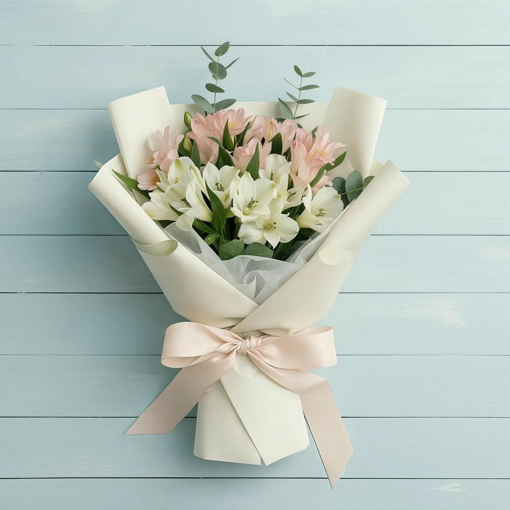 Букет цветов из: Альстромерии в Бегуницы