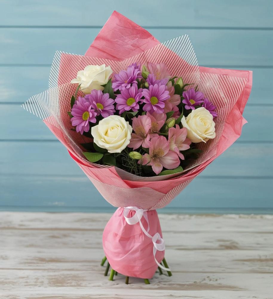 Букет цветов из: Герберы в Бегуницы